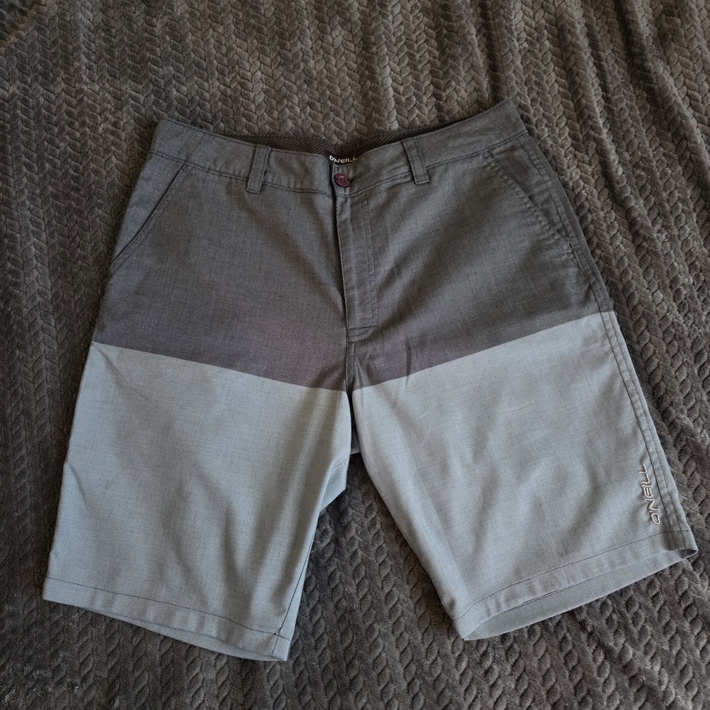 O'Neill Men's Two-Tone Gray Shorts
